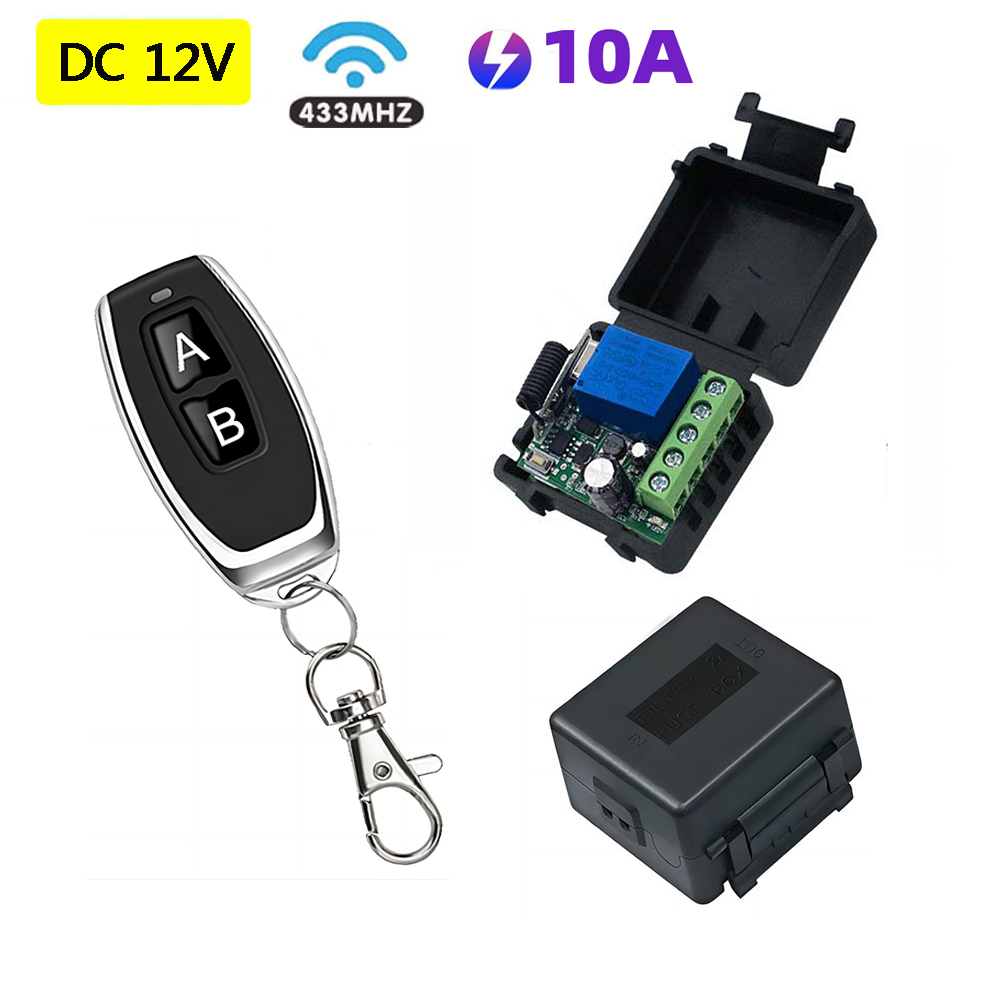 433Mhz Receiver Module - DC 12V 10A Relay Receiver Mini