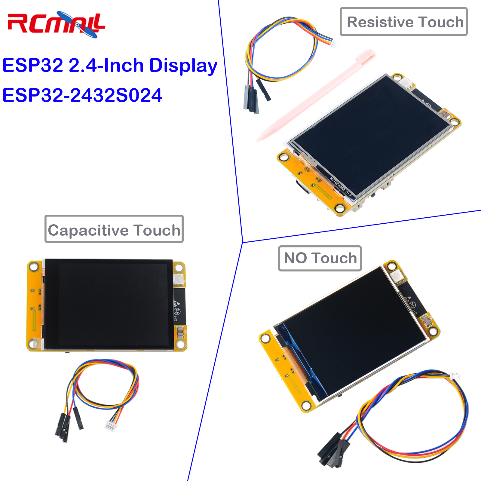 2.4 inch ESP32 Display WiFi+BT - Home Automation Arduino recension och pris