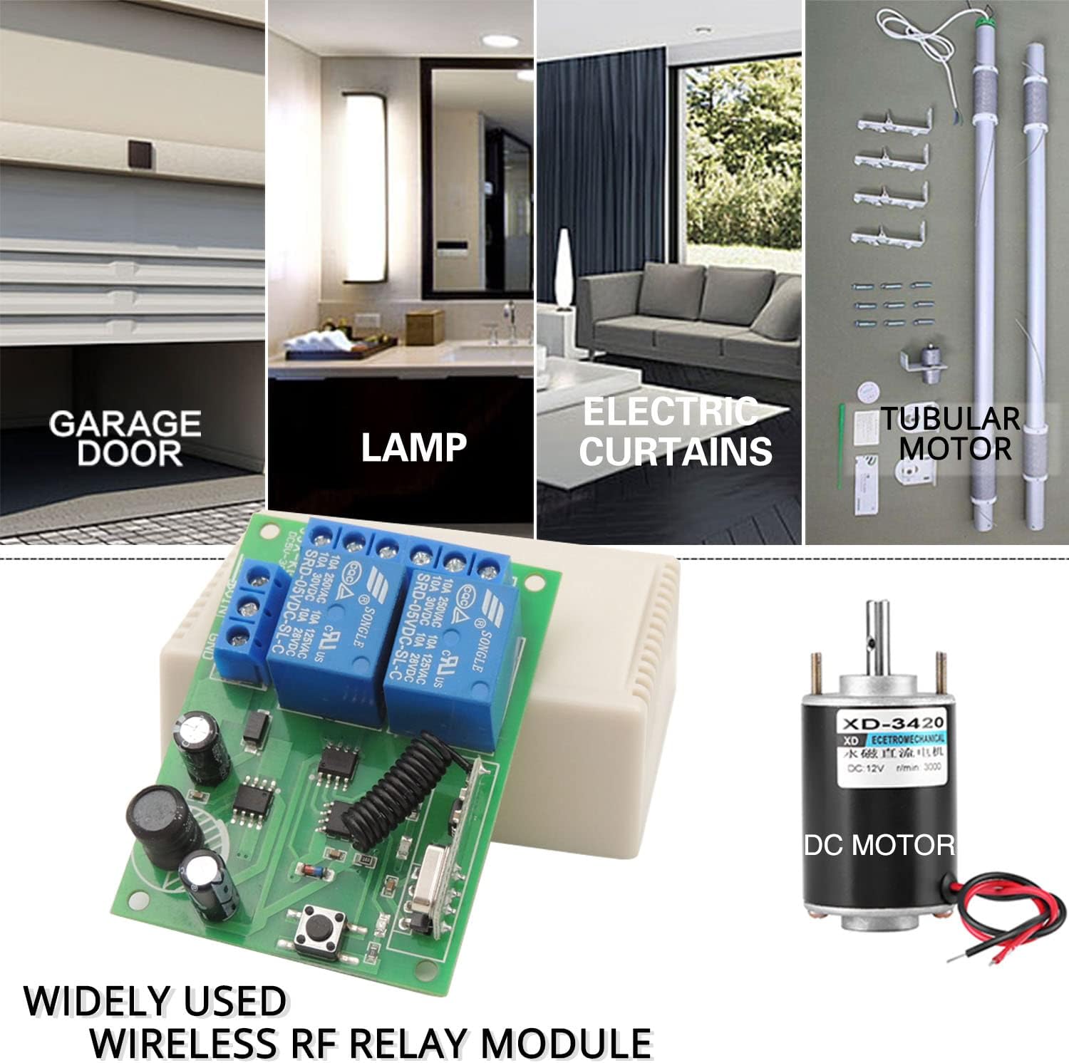 433 Mhz Universal Gate Remote  - 433Mhz Receiver Module recension och pris