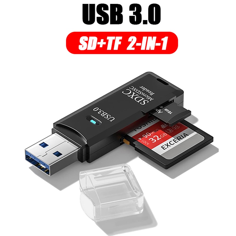 2 In 1 USB 3.0 Card Reader Por - Home Assistant Sd recension och pris
