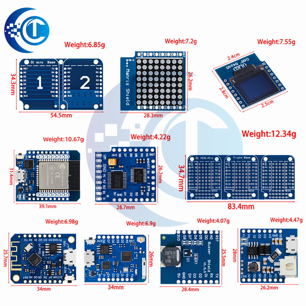 ESP8266 D1 Mini Pro WiFi Devel - Esp8266 Nodemcu Board recension och pris
