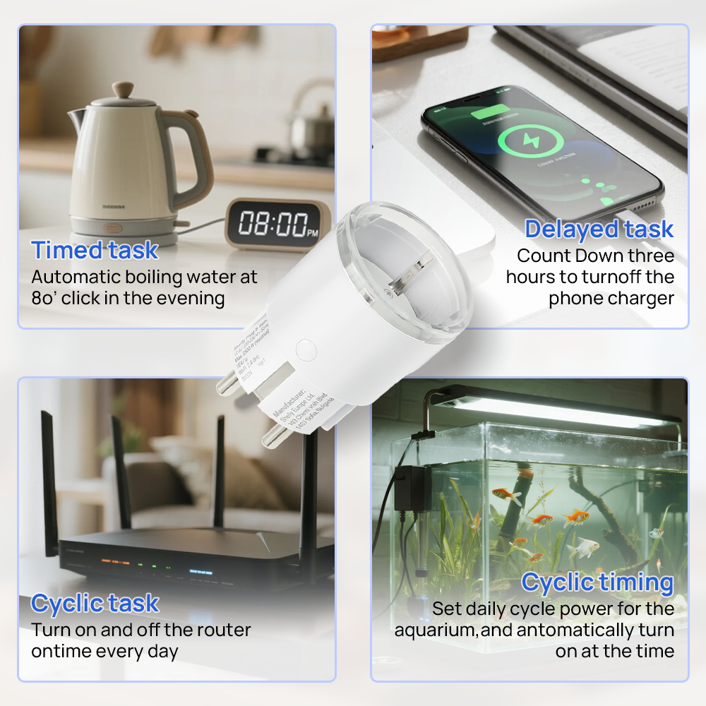 Shelly Plug S MTR Gen3 Matter  - Shelly Relay Module recension och pris