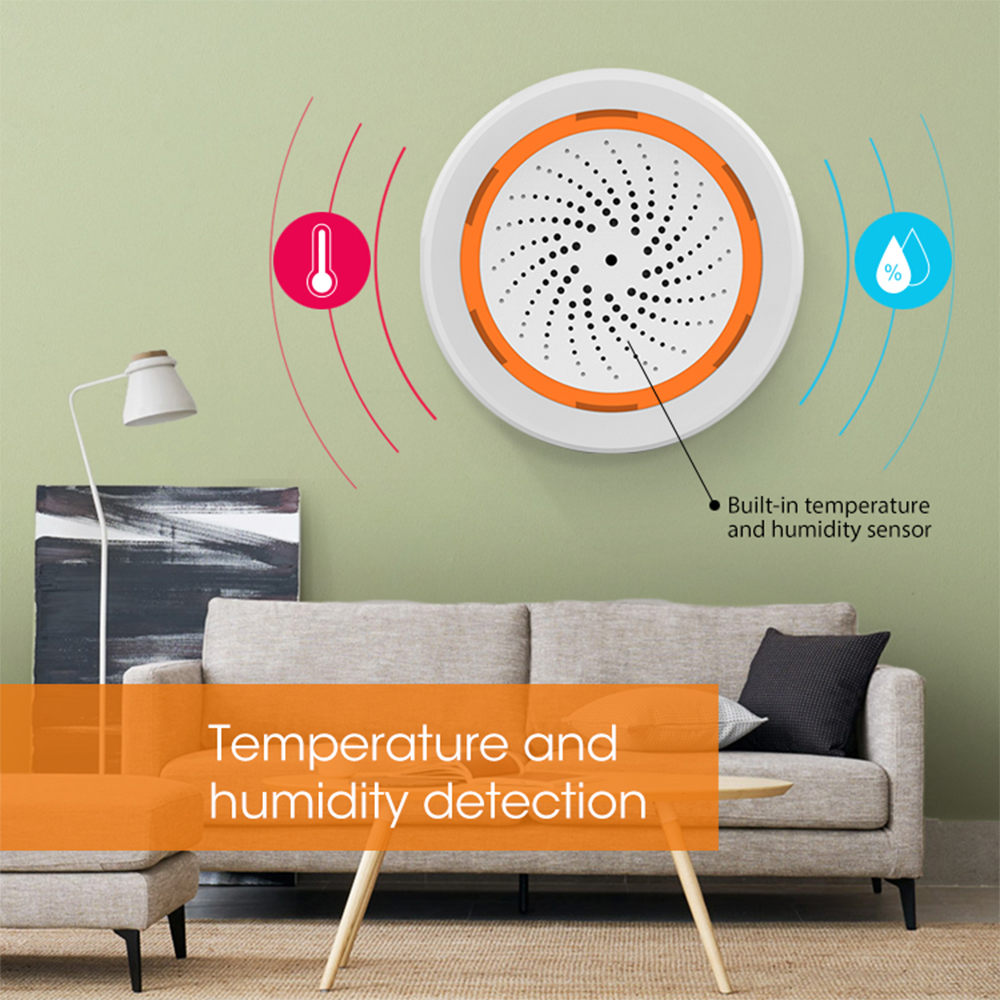 NEO-Tuya Zigbee Siren Gateway  - Home Automation Ideas recension och pris