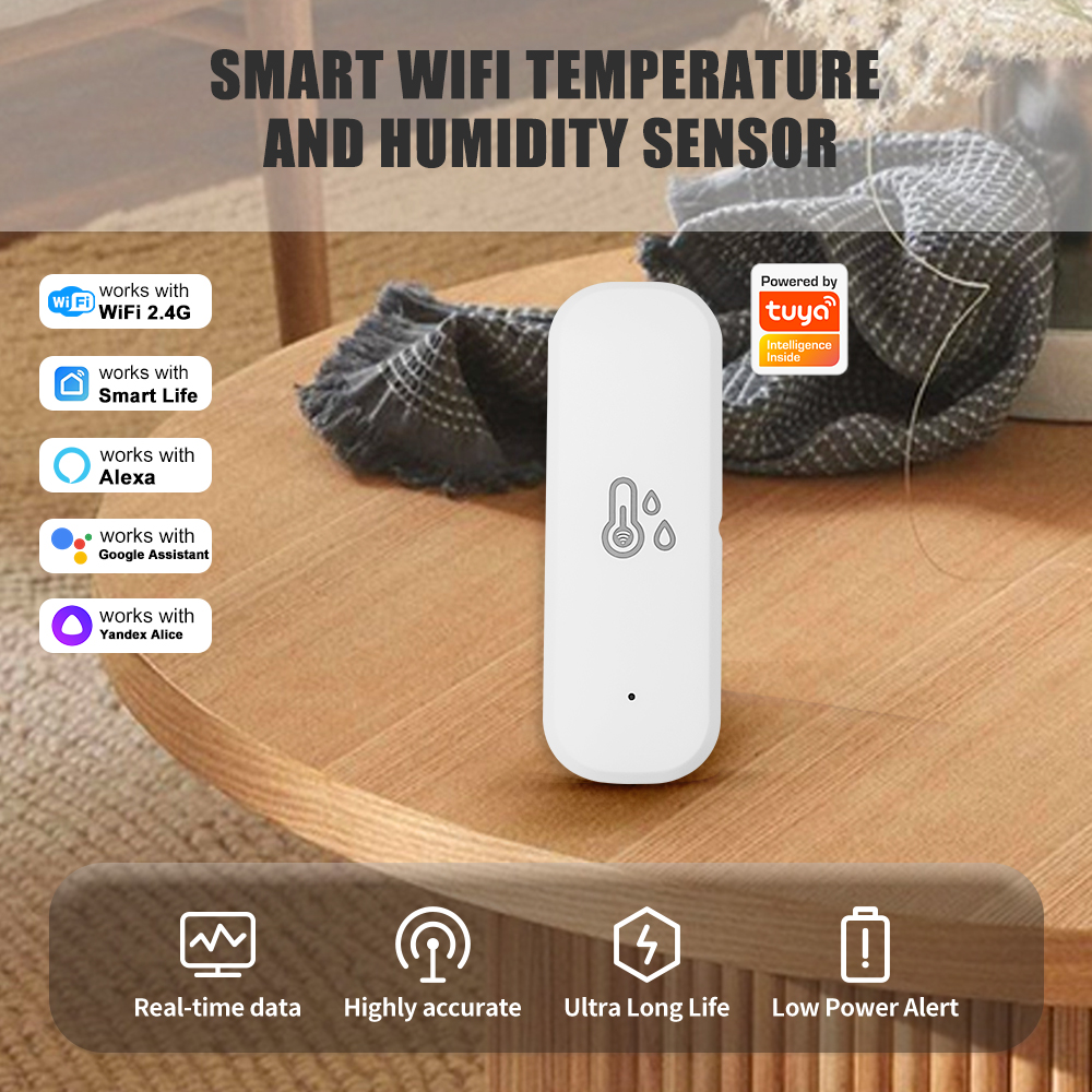 Tuya WiFi Temperature and Humi - Home Automation Ideas recension och pris
