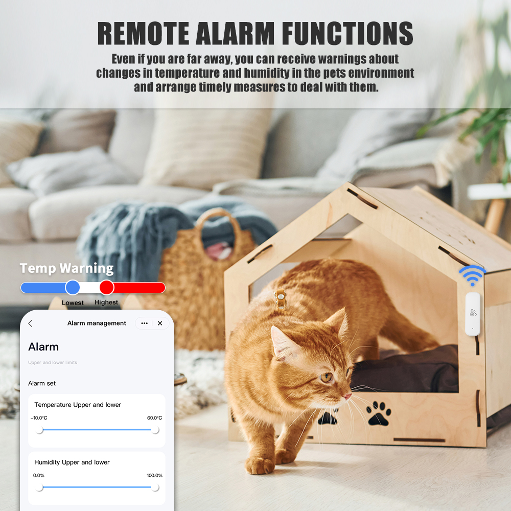 Tuya WiFi Temperature and Humi - Home Automation Ideas recension och pris