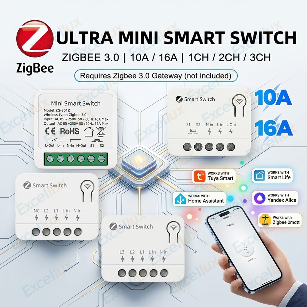 Mini Zigbee Smart Switch Modul - Diy Home Automation Controller recension och pris