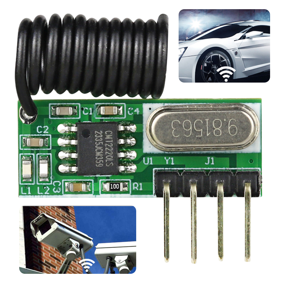 315MHz/433MHz RF Wireless Modu - 433Mhz Receiver Module recension och pris