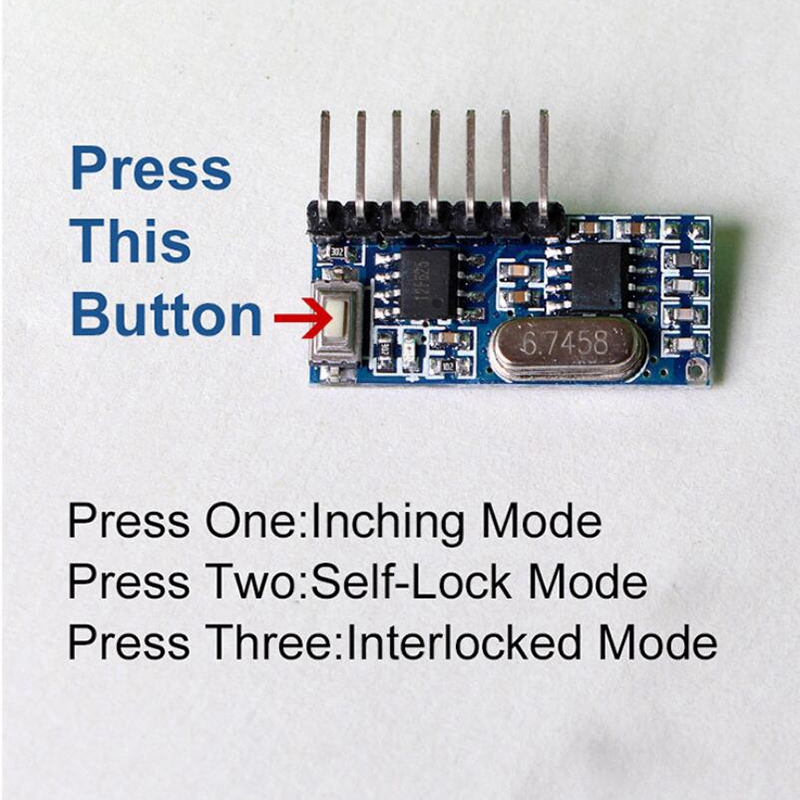ABKQ-10PCS 433Mhz RF Receiver  - 433Mhz Receiver Module recension och pris