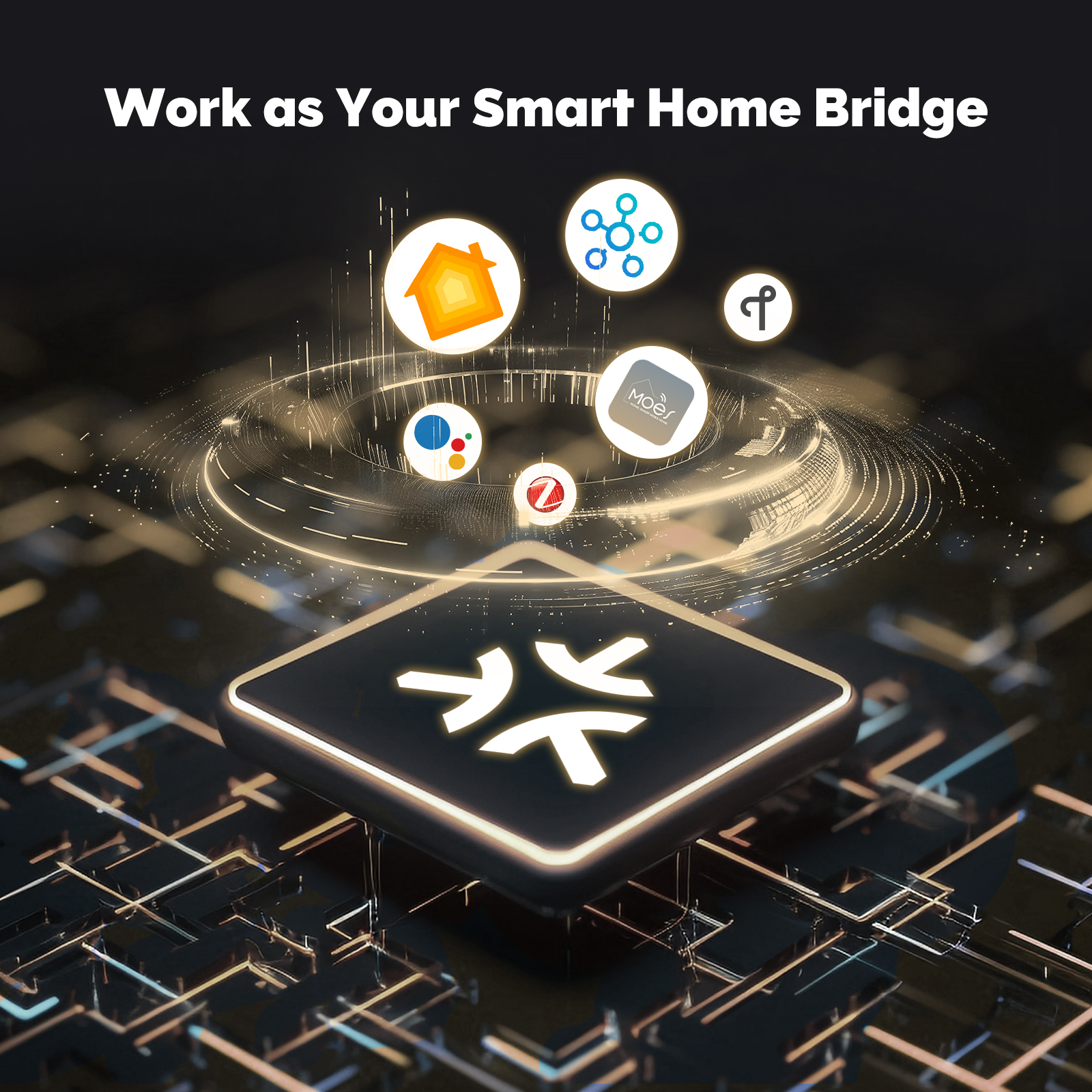 MOES Tuya Zigbee Matter Thread - Matter Hub Thread recension och pris