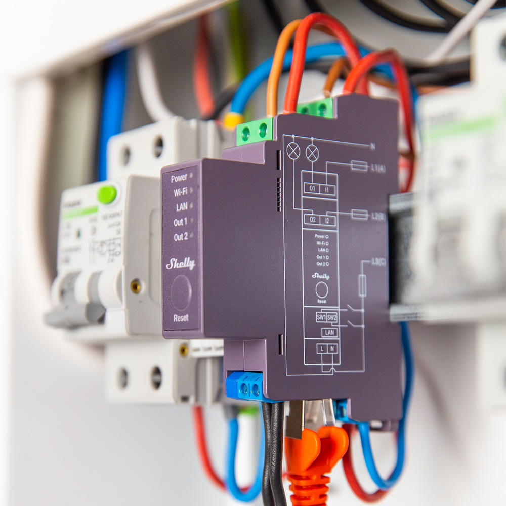 Shelly Pro 2 WiFi 2Channel Sma - Shelly Relay Module recension och pris