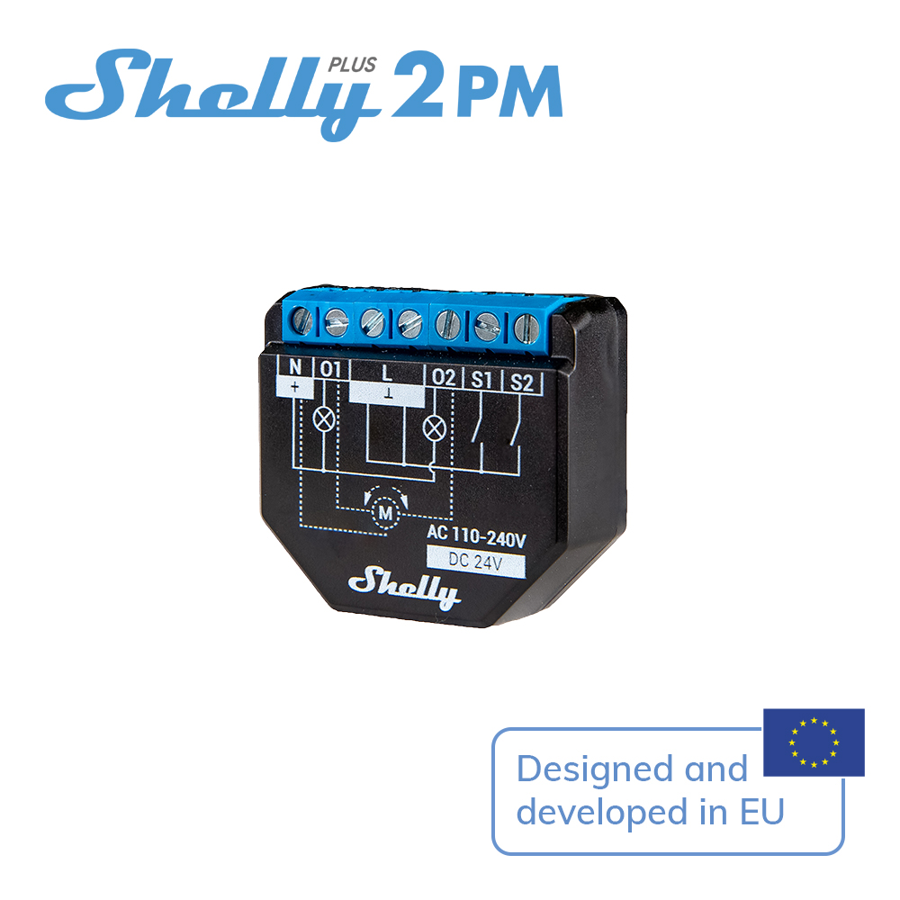 Shelly Plus 2PM Smart Home WiF - Shelly Relay Module recension och pris