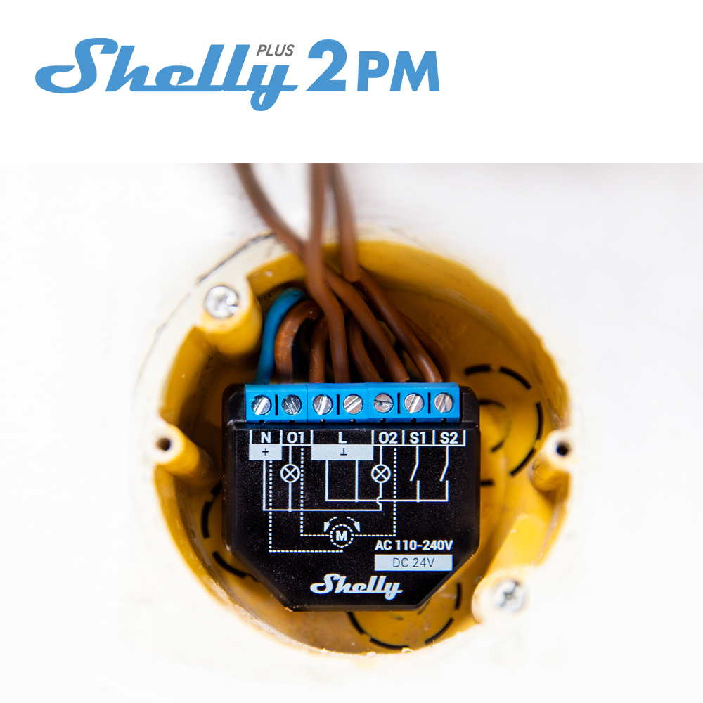 Shelly Plus 2PM Smart Home WiF - Shelly Relay Module recension och pris