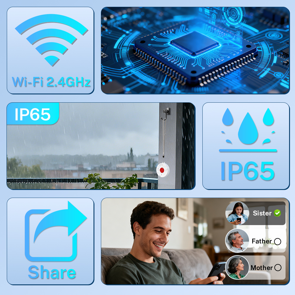 Tuya ZigBee Smart Button IP65  - Diy Automation recension och pris
