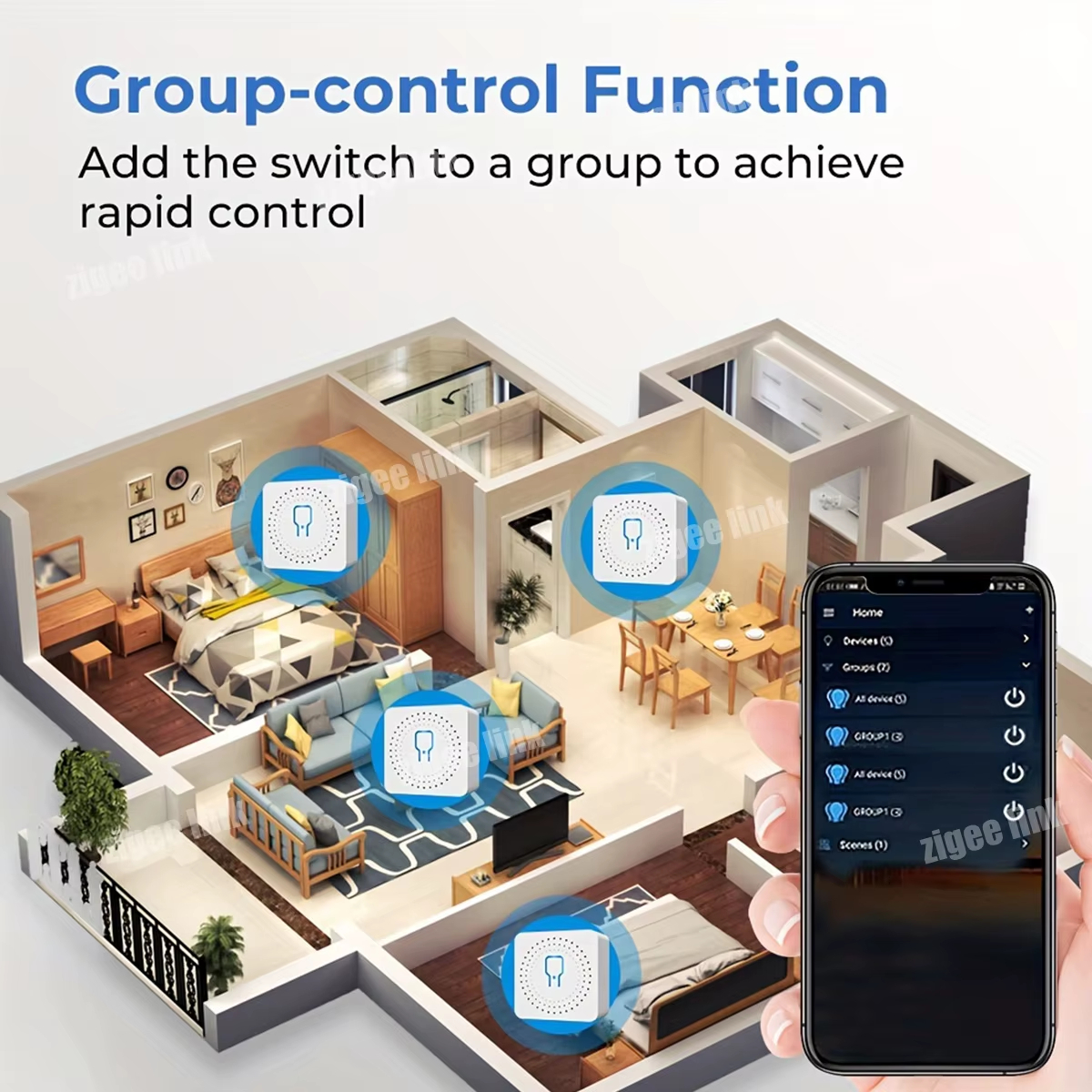 WiFi Zigbee3.0 Mini Smart Swit - Diy Home Automation Controller recension och pris