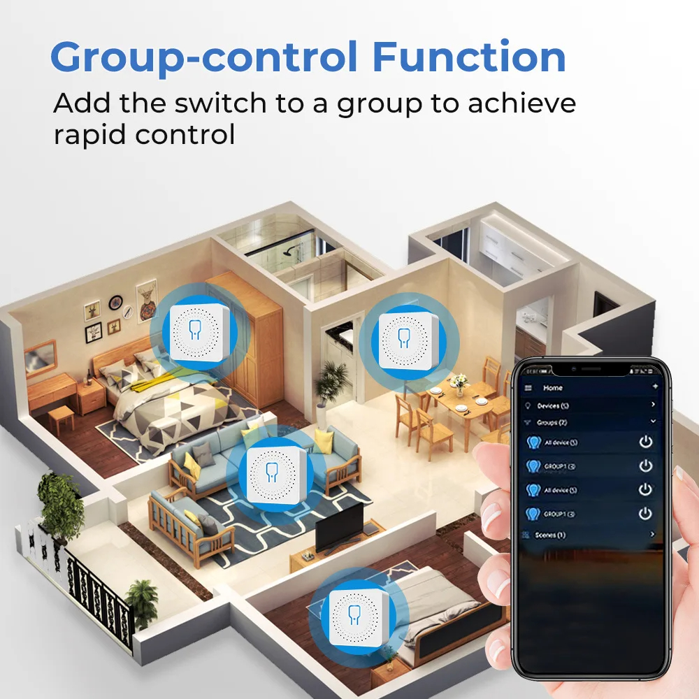For Tuya Mini Smart WiFi Switc - Diy Automation recension och pris