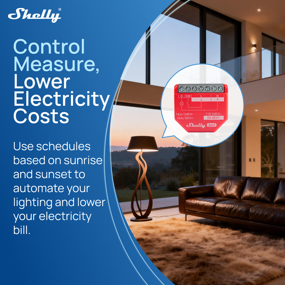 Shelly 1PM Gen4 Zigbee Disposi - Shelly Relay Module recension och pris