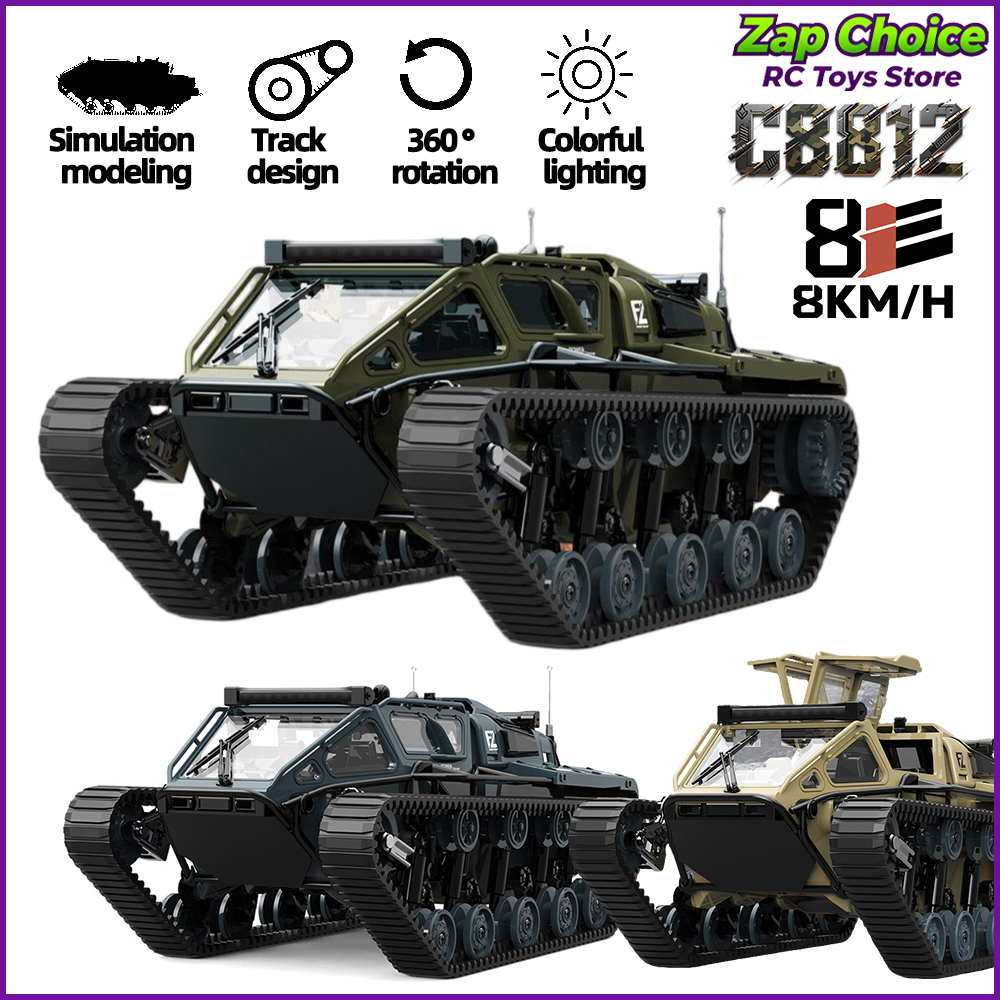 JJRC C8812 1/16 Tracked Tank R - Home Automation Tutorial recension och pris