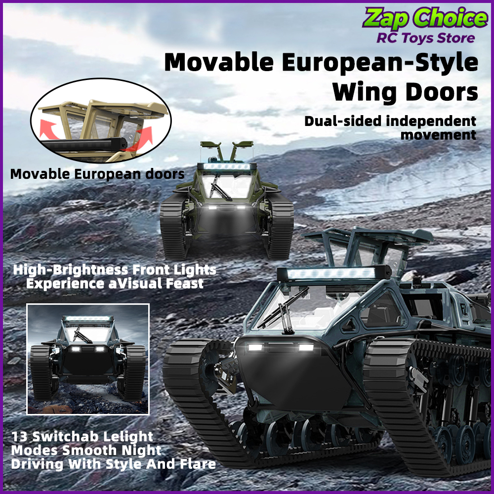 JJRC C8812 1/16 Tracked Tank R - Home Automation Tutorial recension och pris