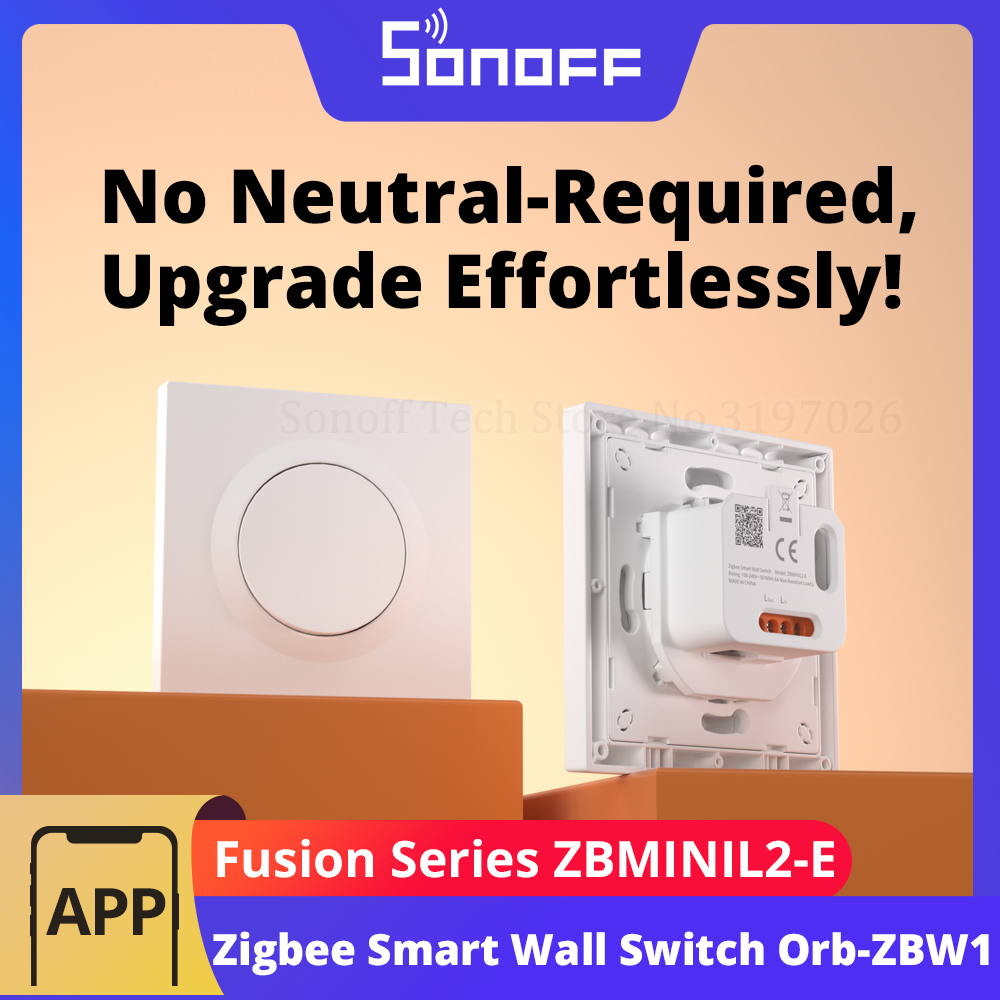 SONOFF Orb-ZBW1L Zigbee Smart  - Home Automation Tutorial recension och pris