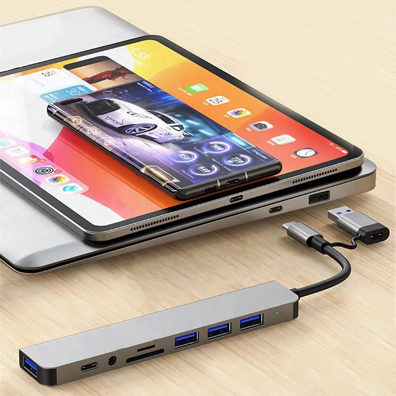 Type C Hub USB Splitter 8 In 1 - Home Assistant Sd recension och pris