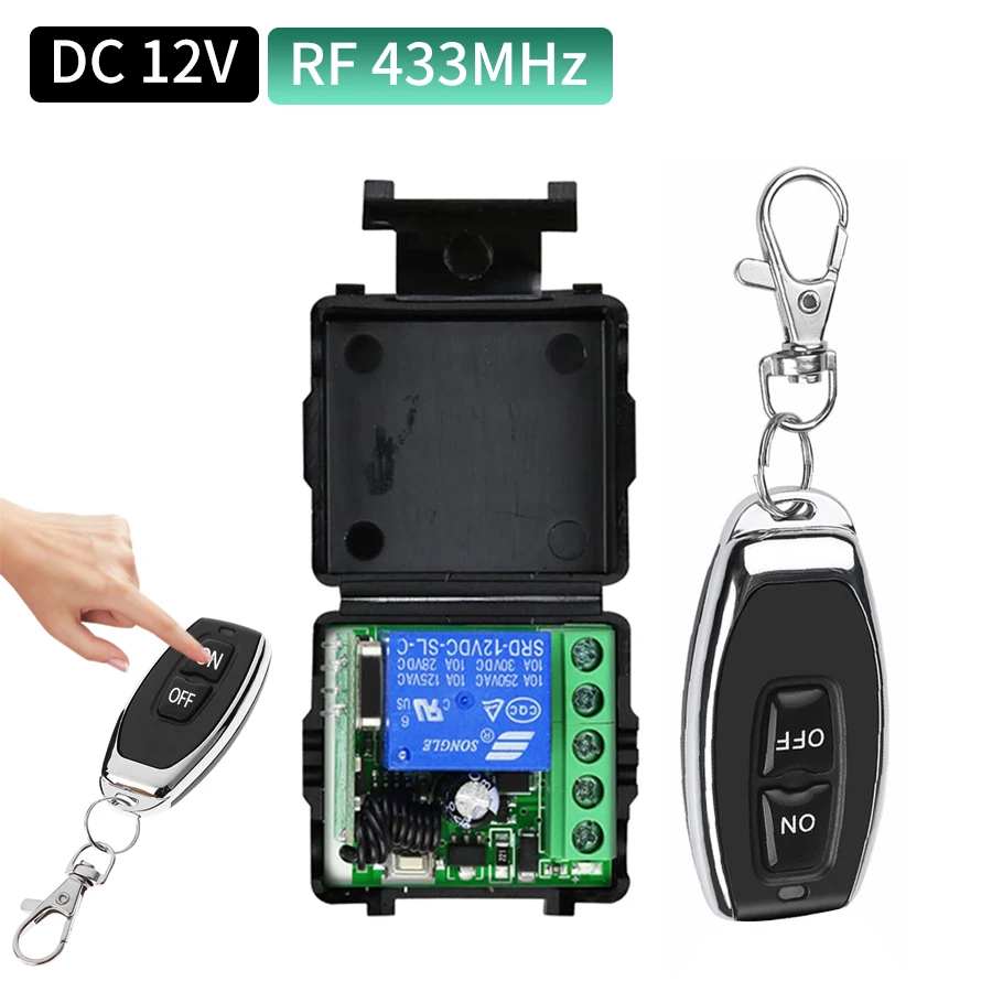 RF433MHz Wireless Switch Build - 433Mhz Receiver Module recension och pris