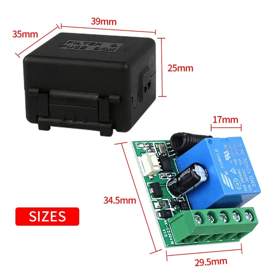 RF433MHz Wireless Switch Build - 433Mhz Receiver Module recension och pris