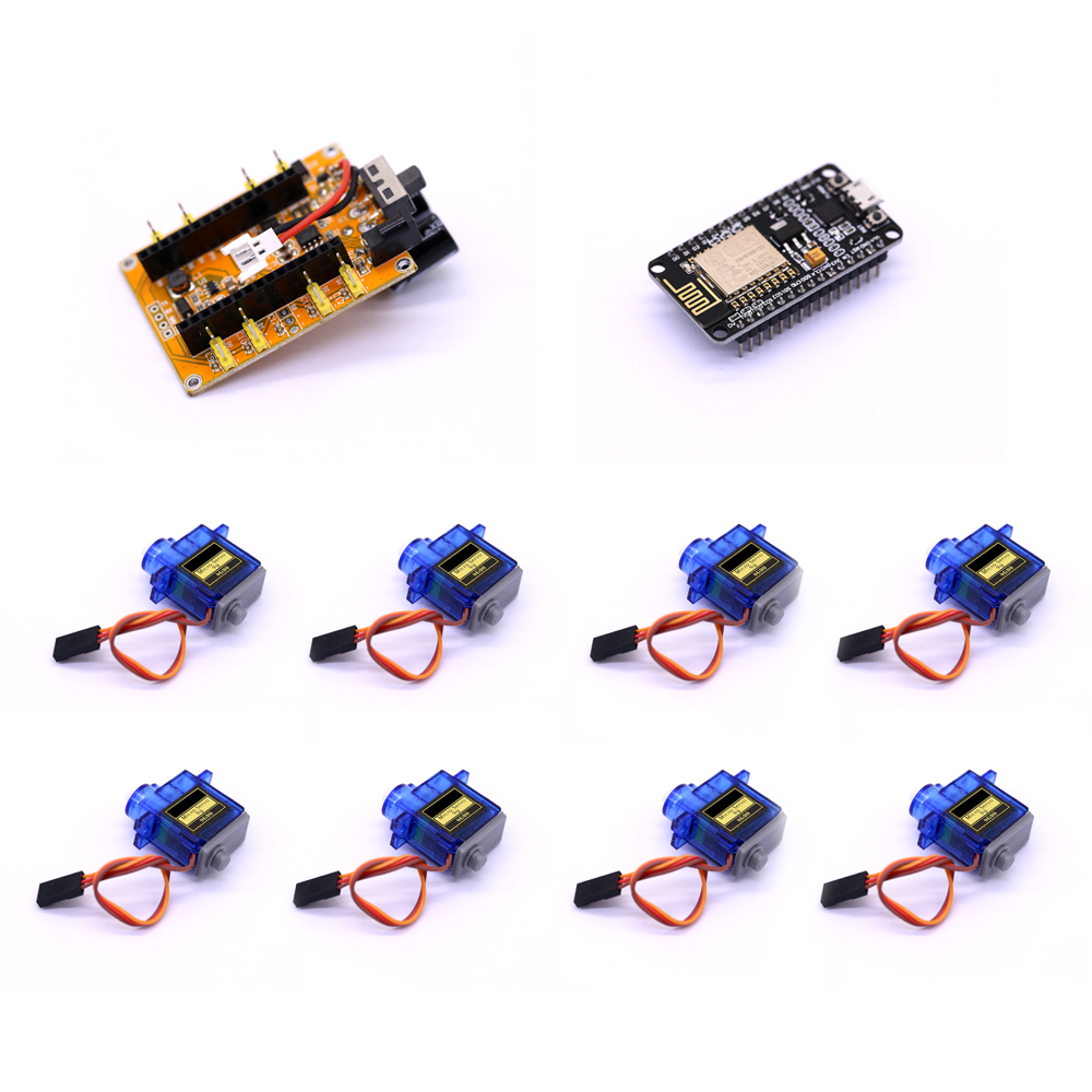 Bionic Quadruped Spider Robot  - Esp8266 Nodemcu Board recension och pris