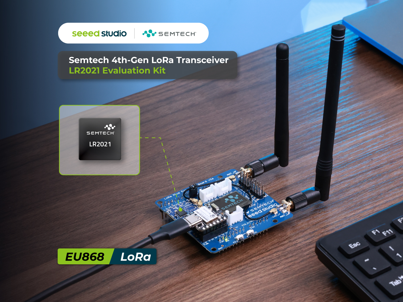 868MHz Semtech LR2021 LoRa Plu - Home Automation Arduino recension och pris