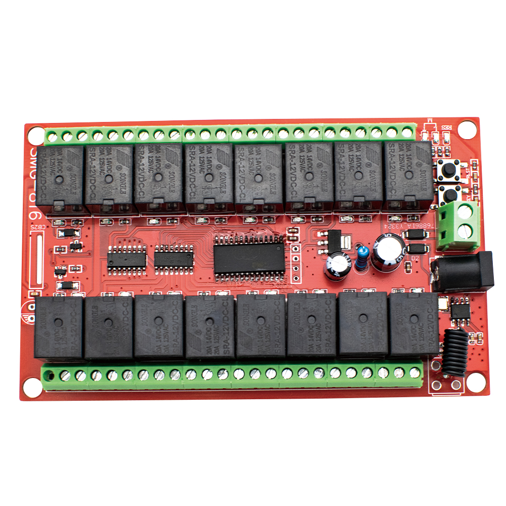 16CH 433MHz RF Wireless Remote - 433Mhz Receiver Module recension och pris