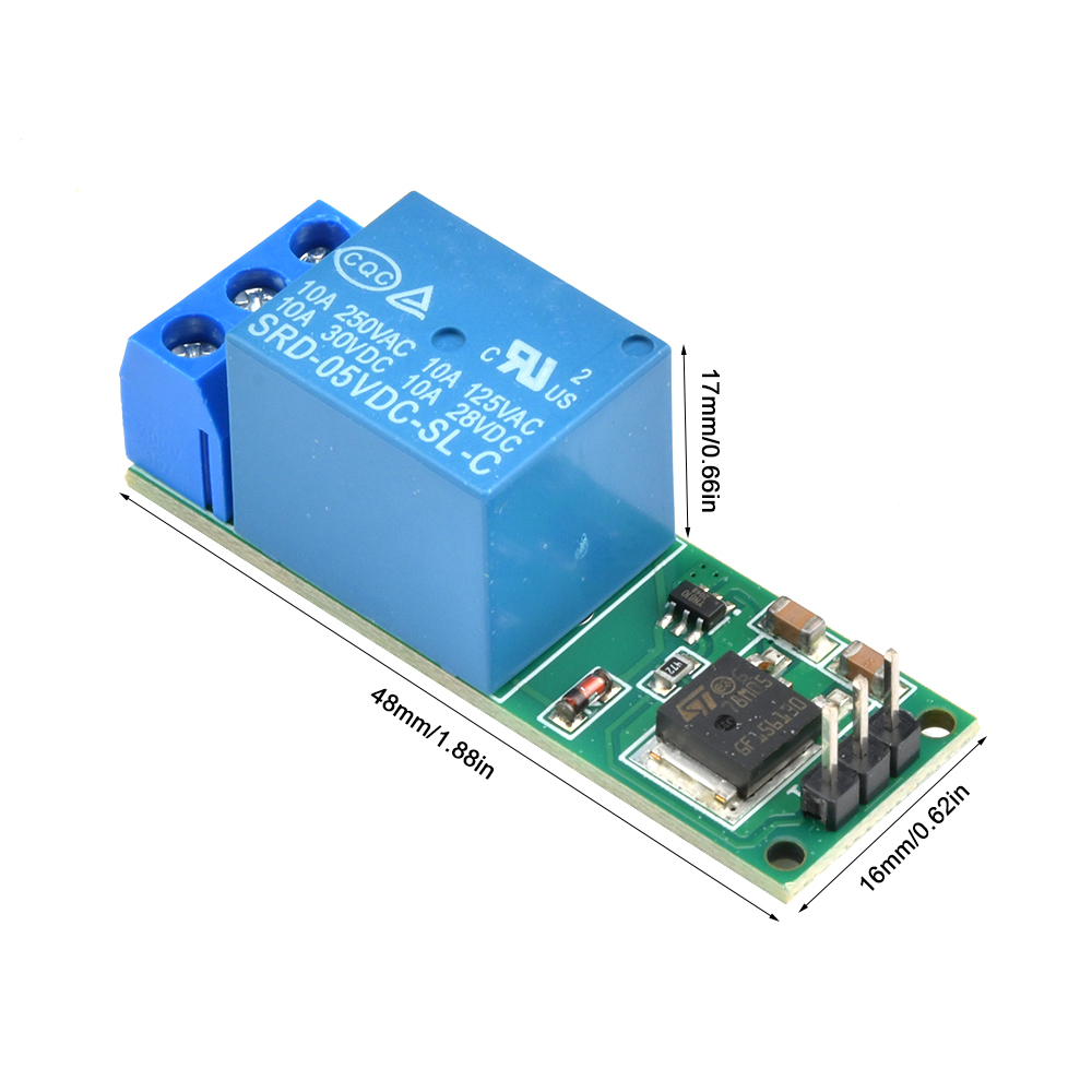 DC 6V 9V 12V 24V Flip-Flop Lat - Shelly Relay Module recension och pris