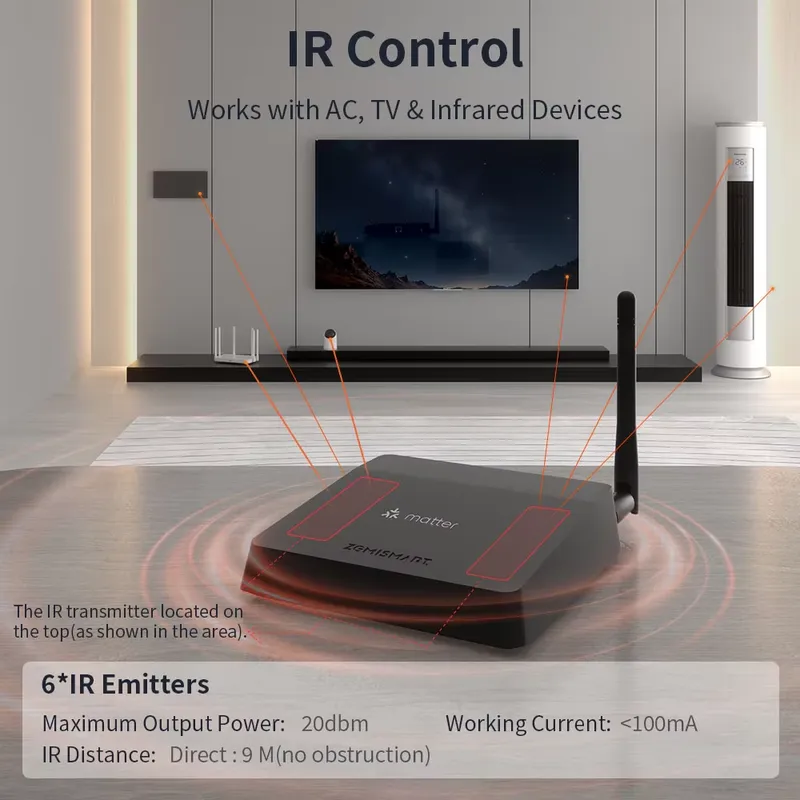 Zemismart Matter Thread Hub Zi - Matter Hub Thread recension och pris
