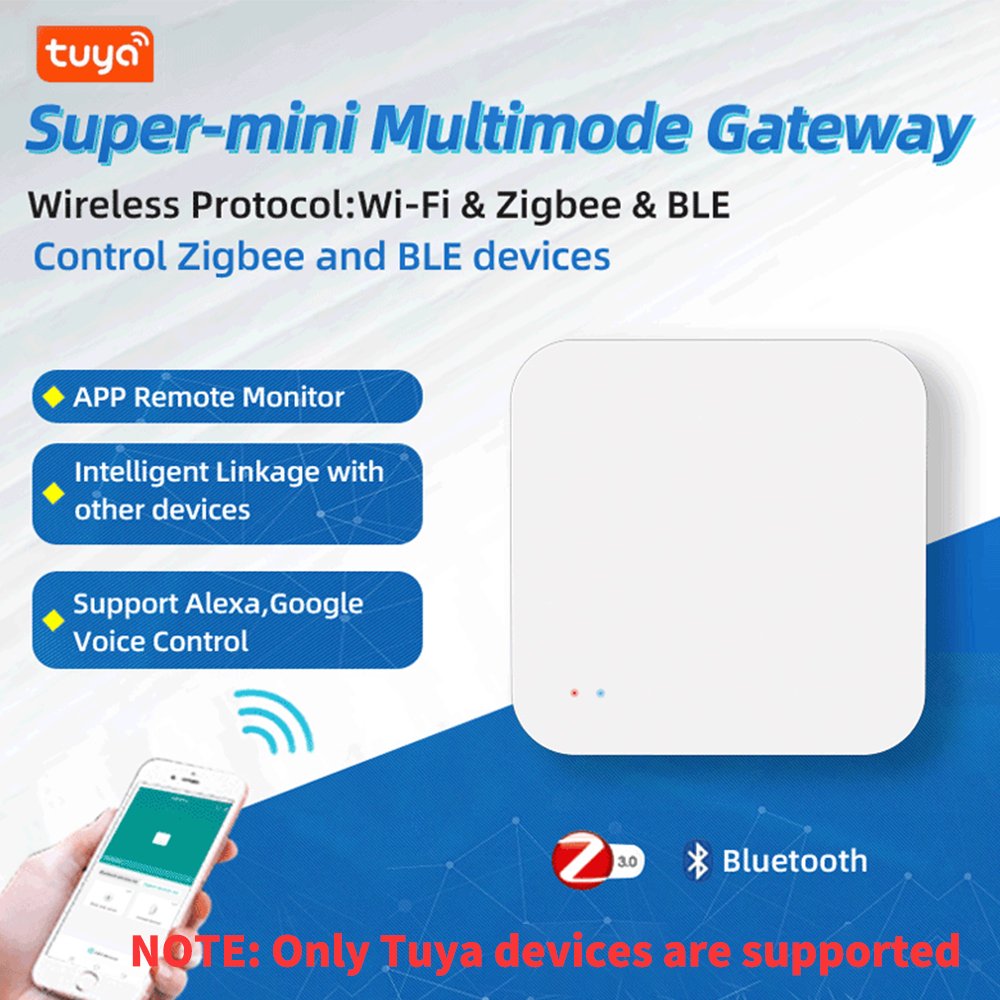 Tuya Zigbee Wireless Hub Gatew - Home Automation Tutorial recension och pris