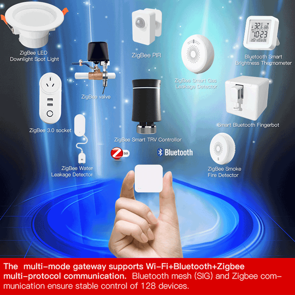 Tuya Zigbee Wireless Hub Gatew - Home Automation Tutorial recension och pris