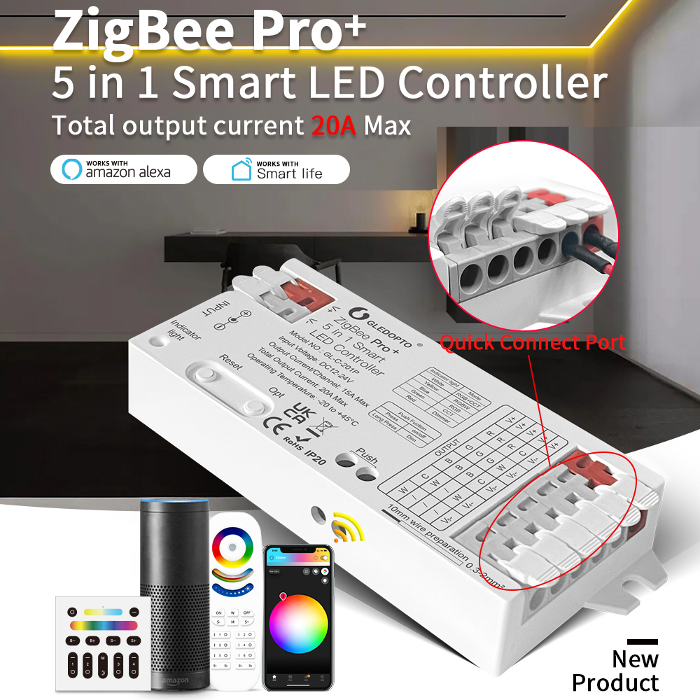 Smart ZigBee 3.0 LED Controlle - Zigbee Coordinator Stick recension och pris