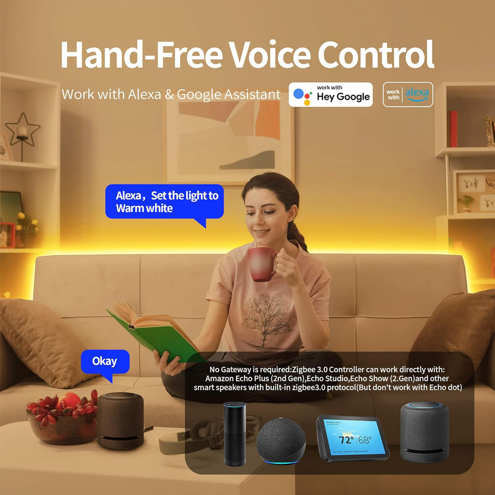 Smart ZigBee 3.0 LED Controlle - Zigbee Coordinator Stick recension och pris