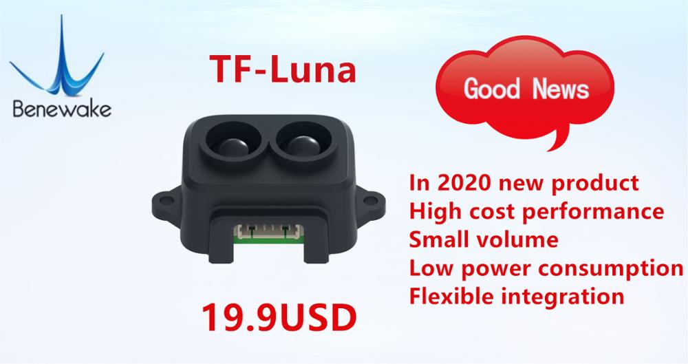 Benewake TF-Luna LiDAR sensor  - Home Automation Arduino recension och pris