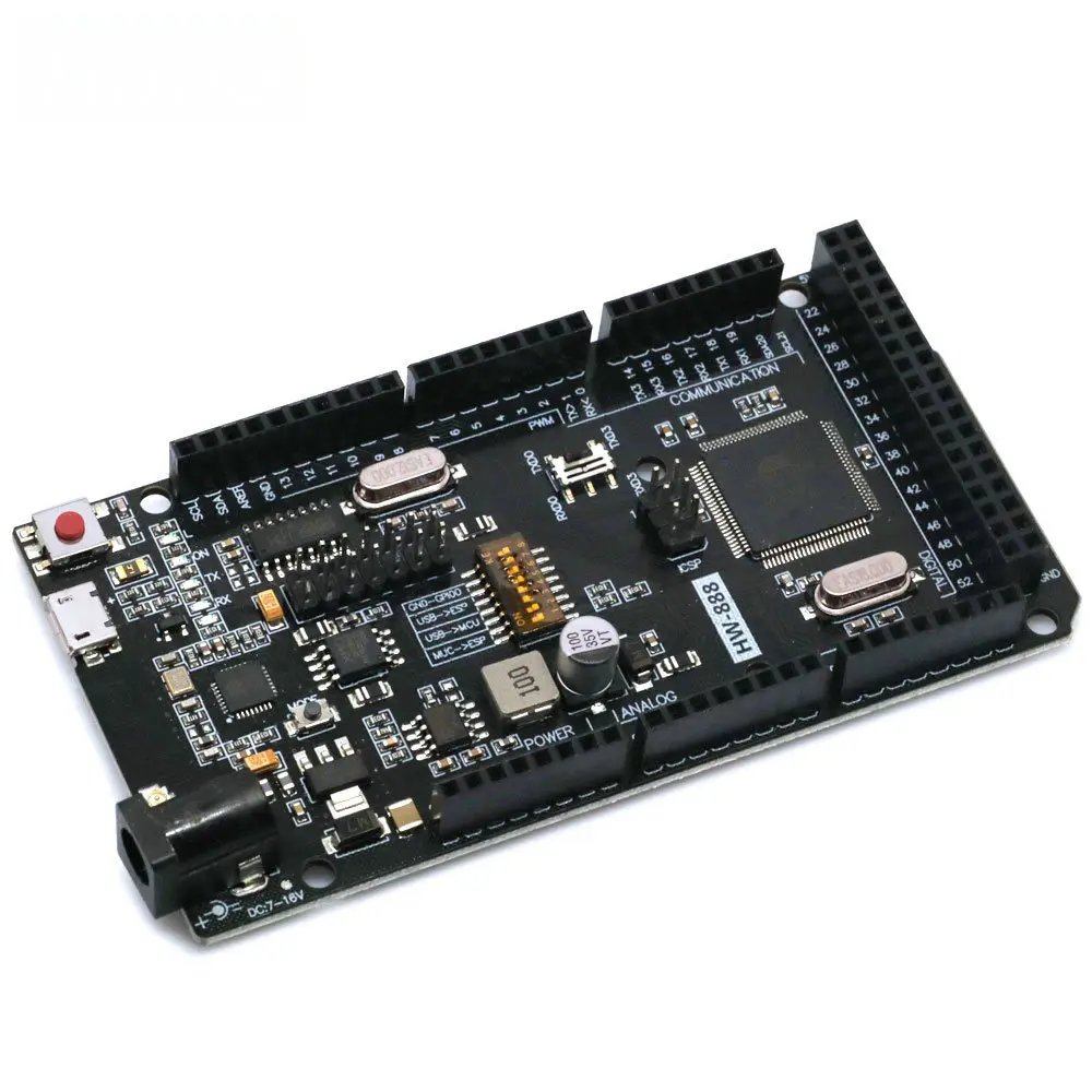 Mega2560 + WiFi R3 CH340G 32Mb - Esp8266 Nodemcu Board recension och pris
