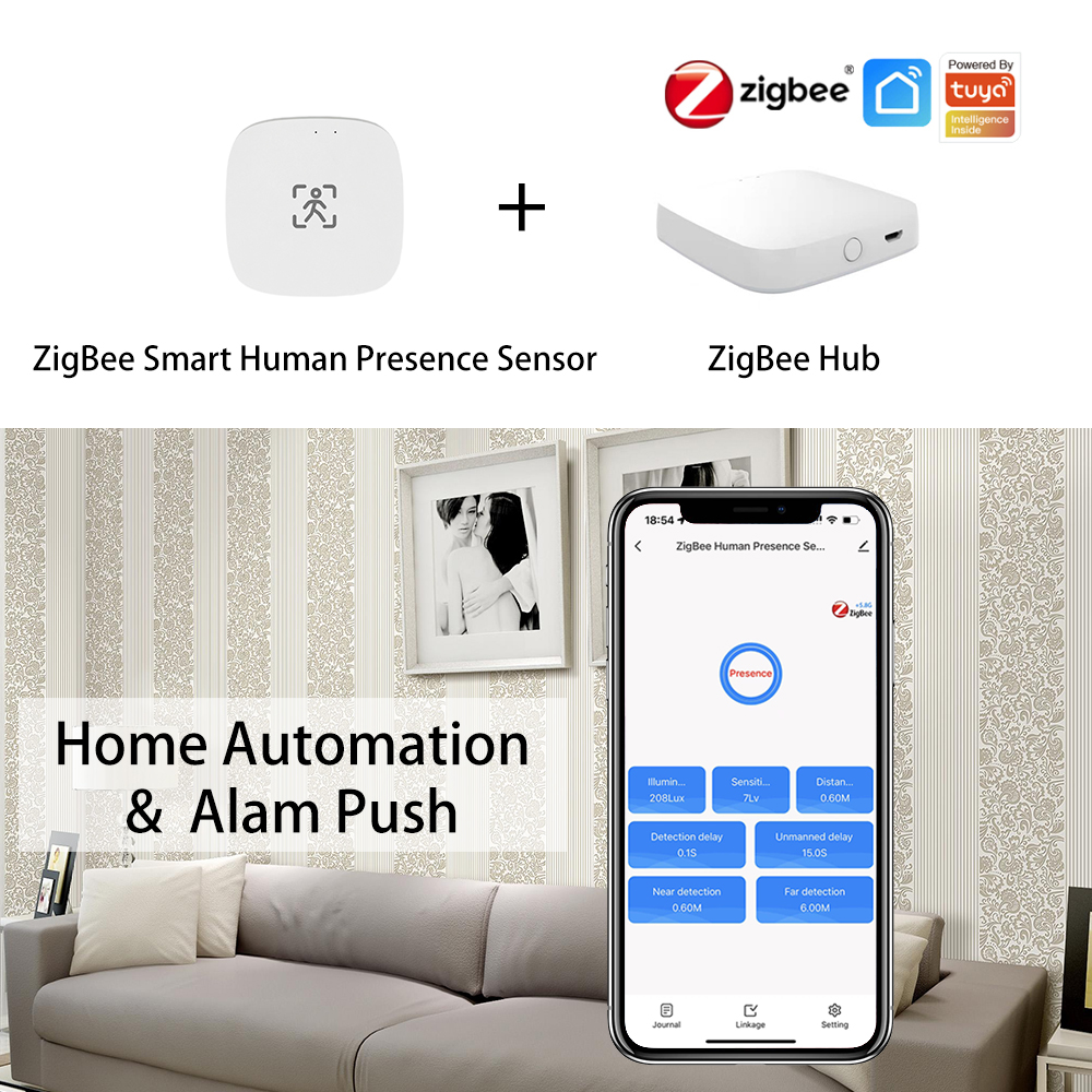 ZigBee Wifi MmWave Human Prese - Home Automation Ideas recension och pris