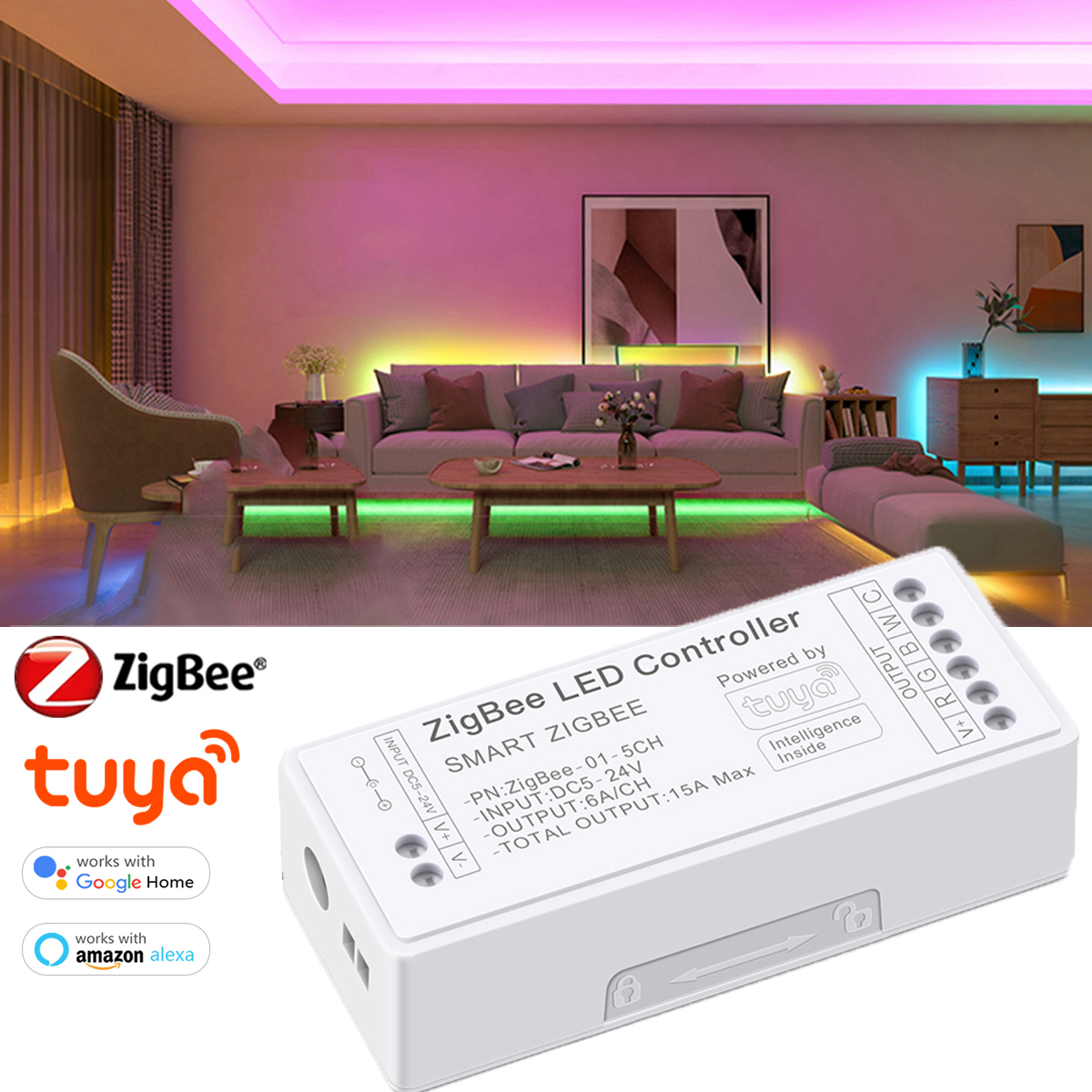 Zigbee 3.0 WiFi LED Controller - Zigbee Coordinator Stick recension och pris