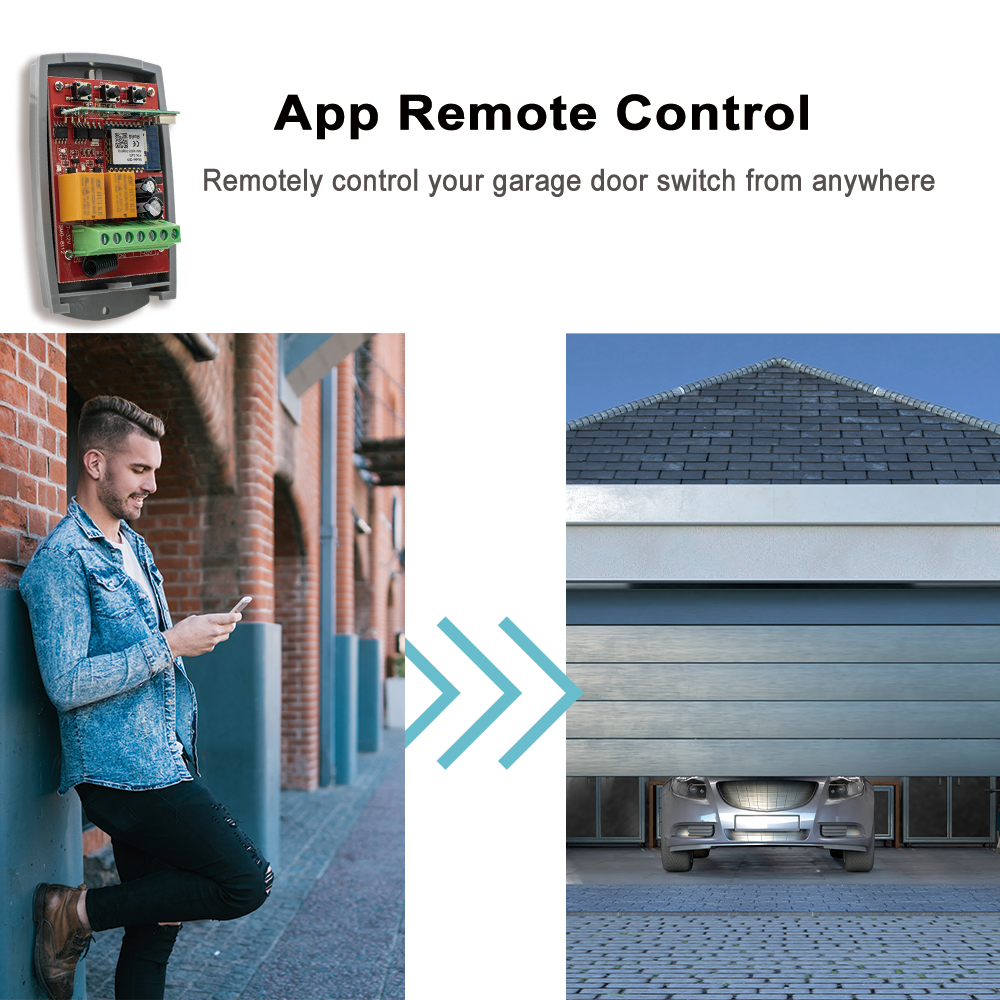 Tuya Auto Gate Control Opener  - 433Mhz Receiver Module recension och pris