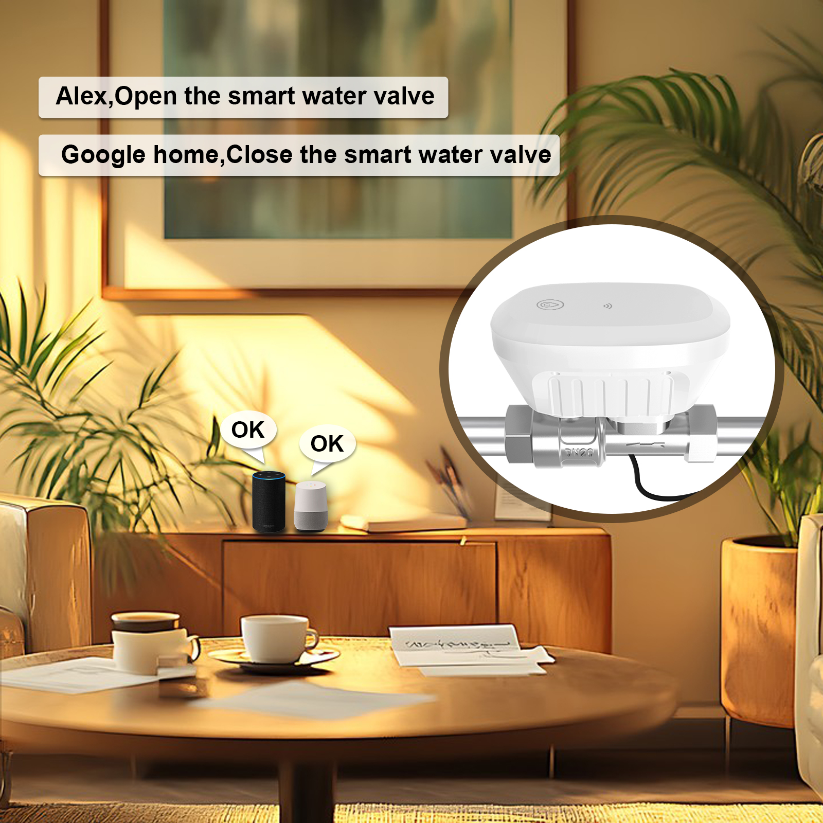 Tuya Smart WiFi Water Valve Wa - Home Automation Ideas recension och pris