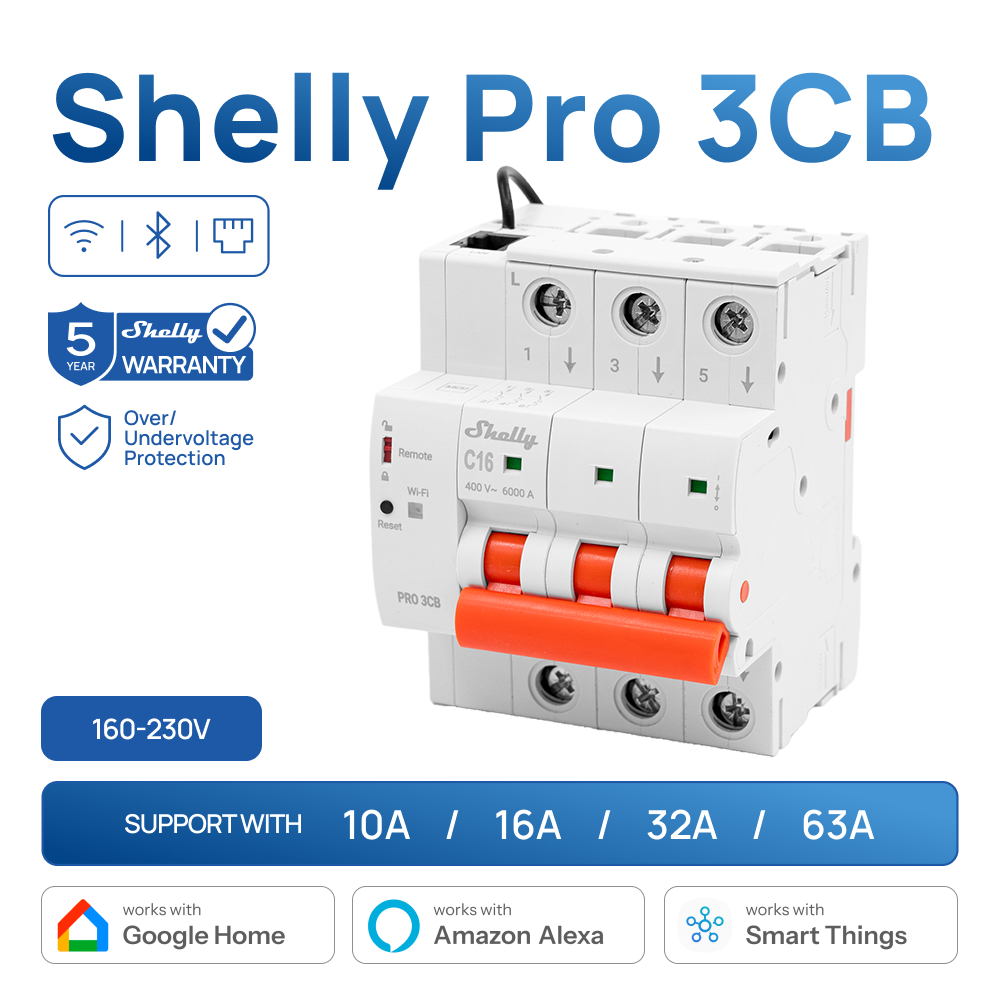 Shelly Pro CB Wifi Smart Minia - Shelly Relay Module recension och pris