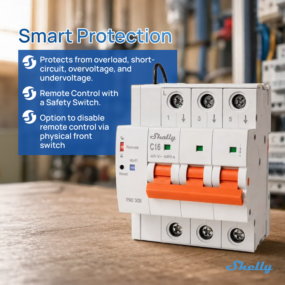 Shelly Pro CB Wifi Smart Minia - Shelly Relay Module recension och pris