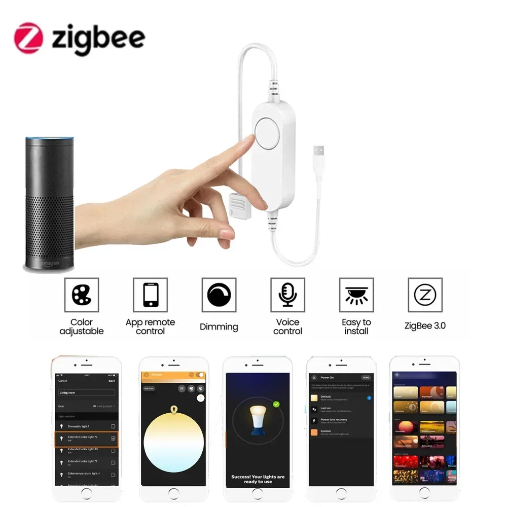 Zigbee 3.0 Tuya LED Controller - Zigbee Coordinator Stick recension och pris