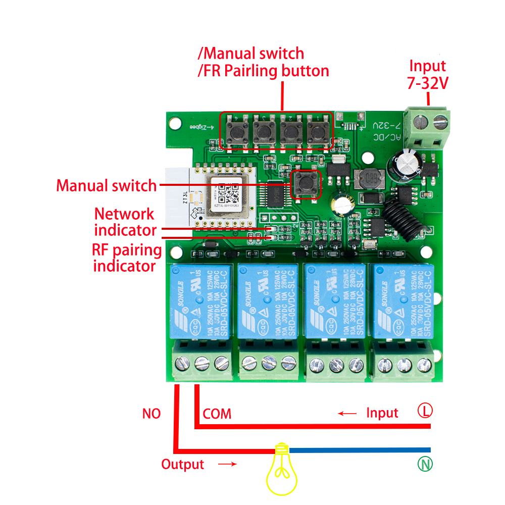Zigbee Smart Switch Wifi Relay - Home Automation Ideas recension och pris