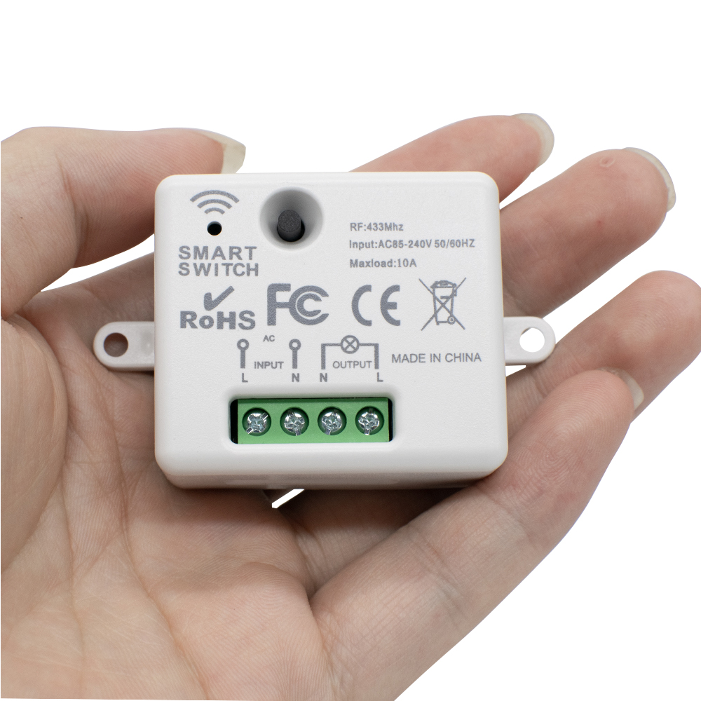 220V 1CH Wireless Remote Contr - 433Mhz Receiver Module recension och pris
