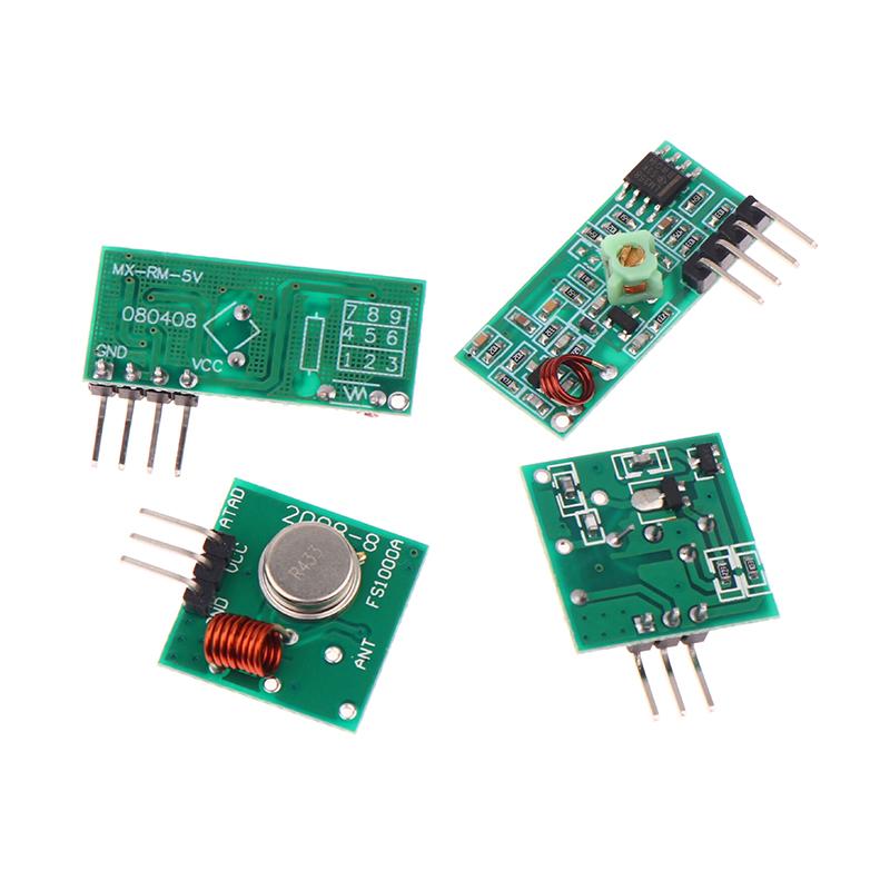 1/2Pcs 433MHZ 315MHZ Transmitt - 433Mhz Receiver Module recension och pris