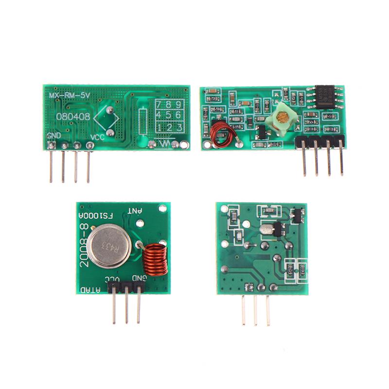 1/2Pcs 433MHZ 315MHZ Transmitt - 433Mhz Receiver Module recension och pris