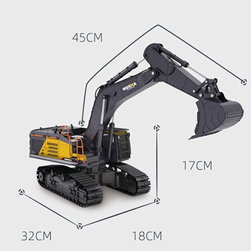 HUINA 1/14 1592 RTR Tracked RC - Home Automation Tutorial recension och pris