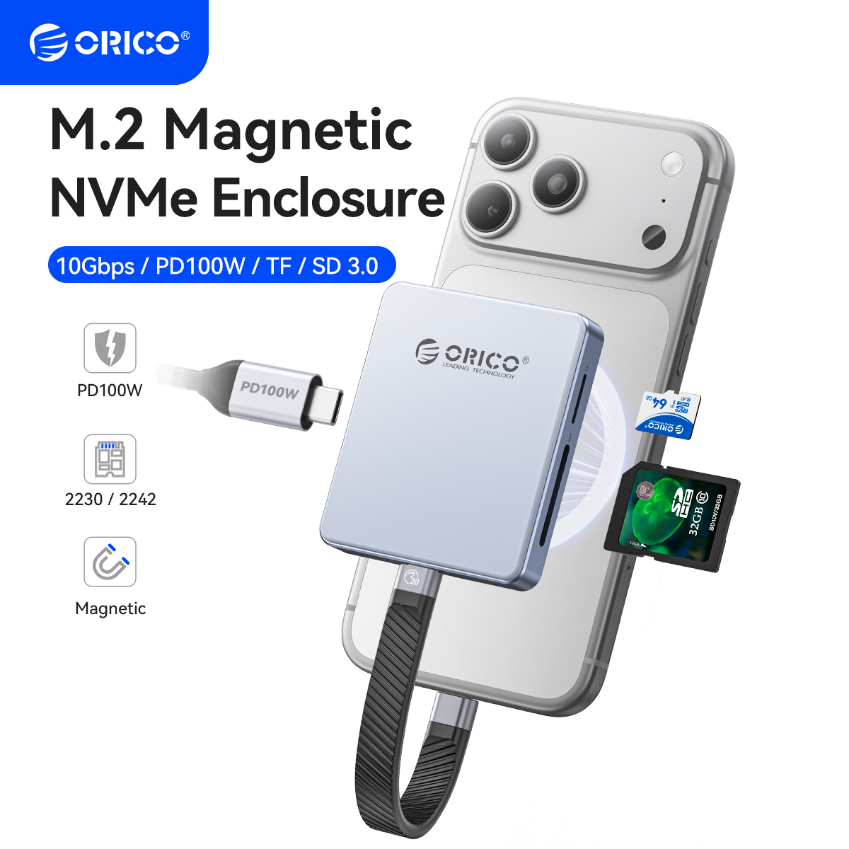 ORICO Magnetic M.2 2230/2242 N - Home Assistant Sd recension och pris
